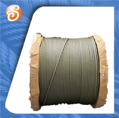 1770MPa Тяжелый стальной трос для крана 6X19+FC